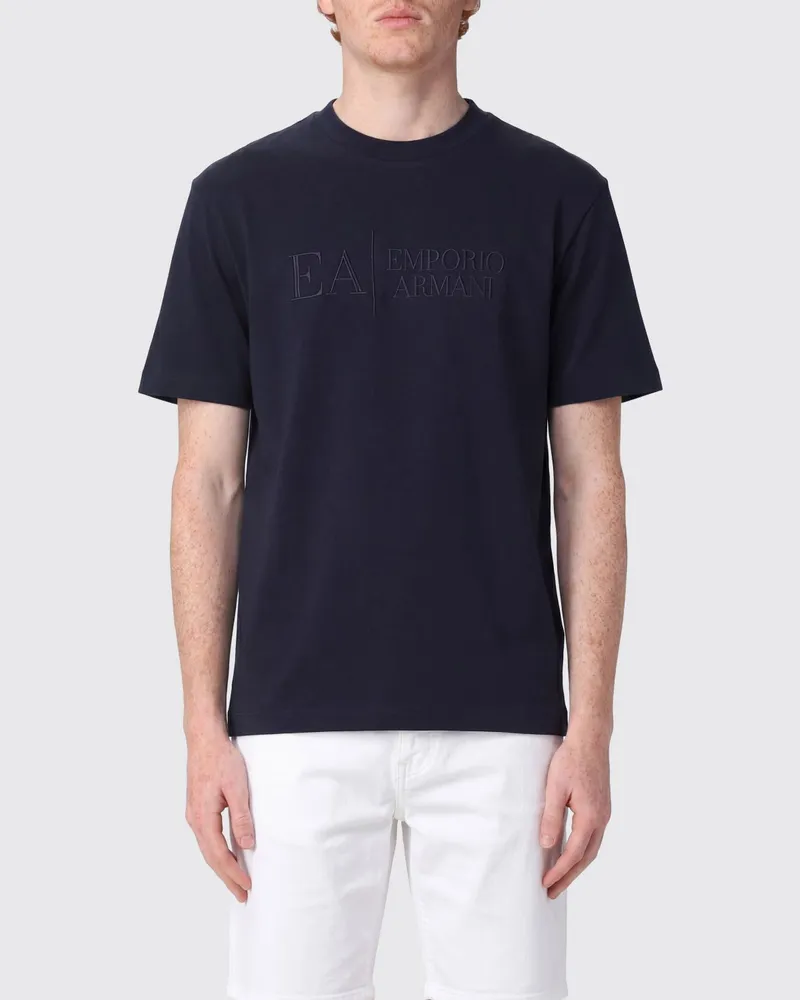 Emporio Armani T-shirt herren Schwarz