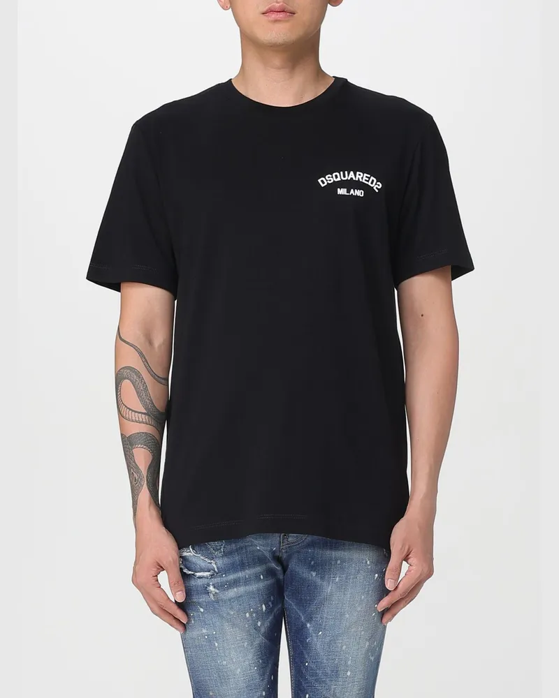 Dsquared2 T-shirt herren Schwarz