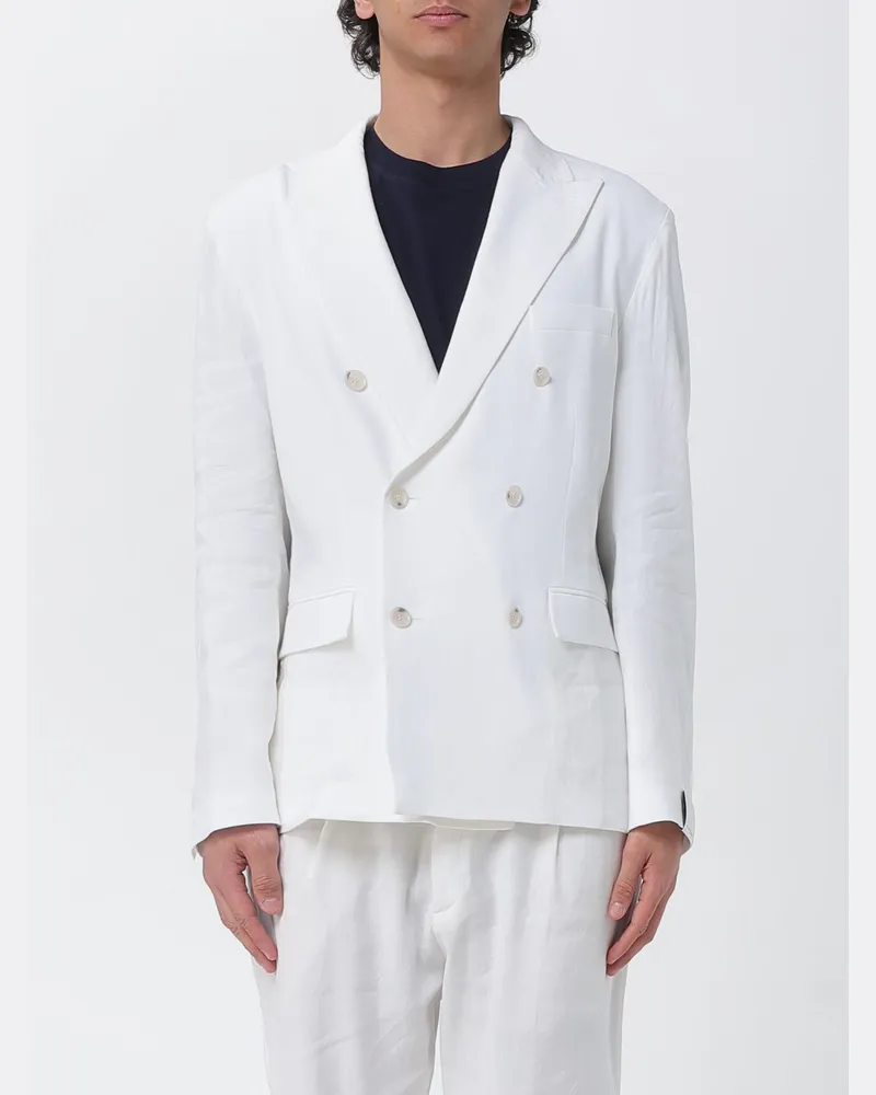 Paolo Pecora Milano Hemd herren Weiß