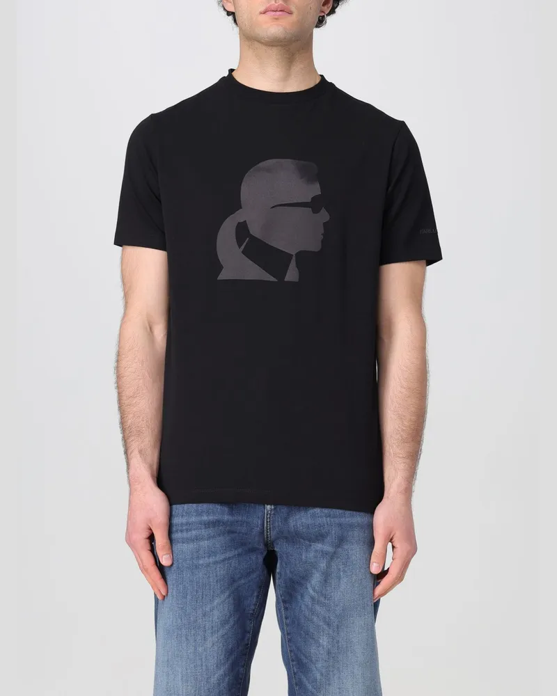 Karl Lagerfeld T-shirt herren Schwarz