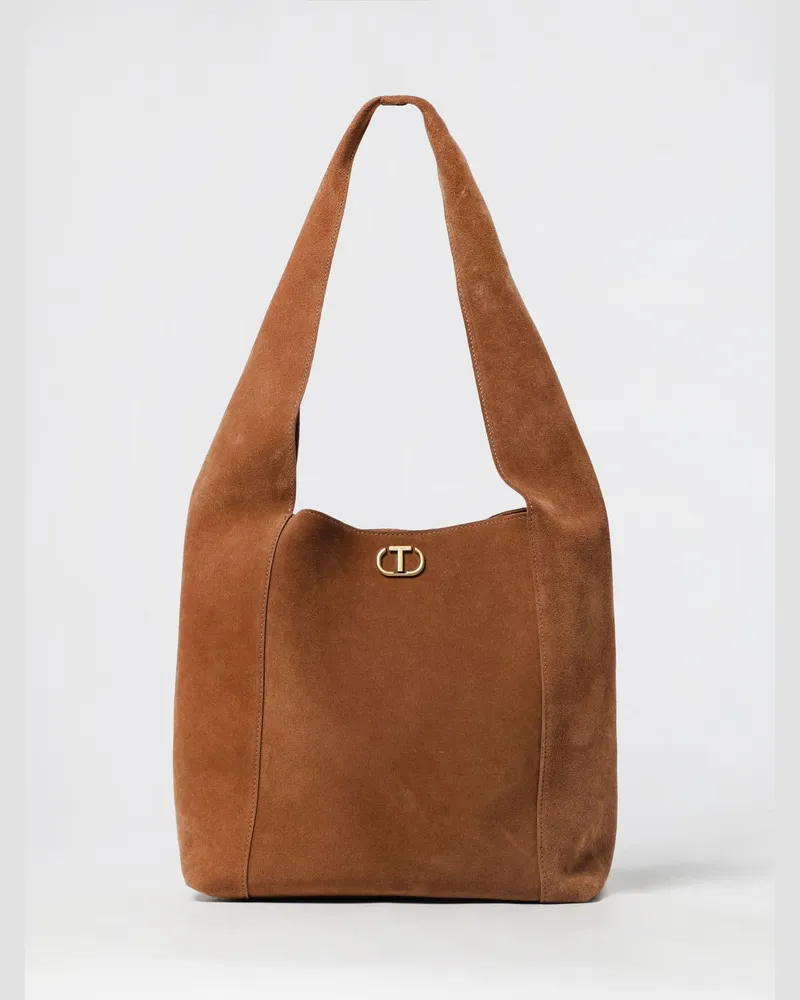 Twin-Set Schultertasche damen Braun