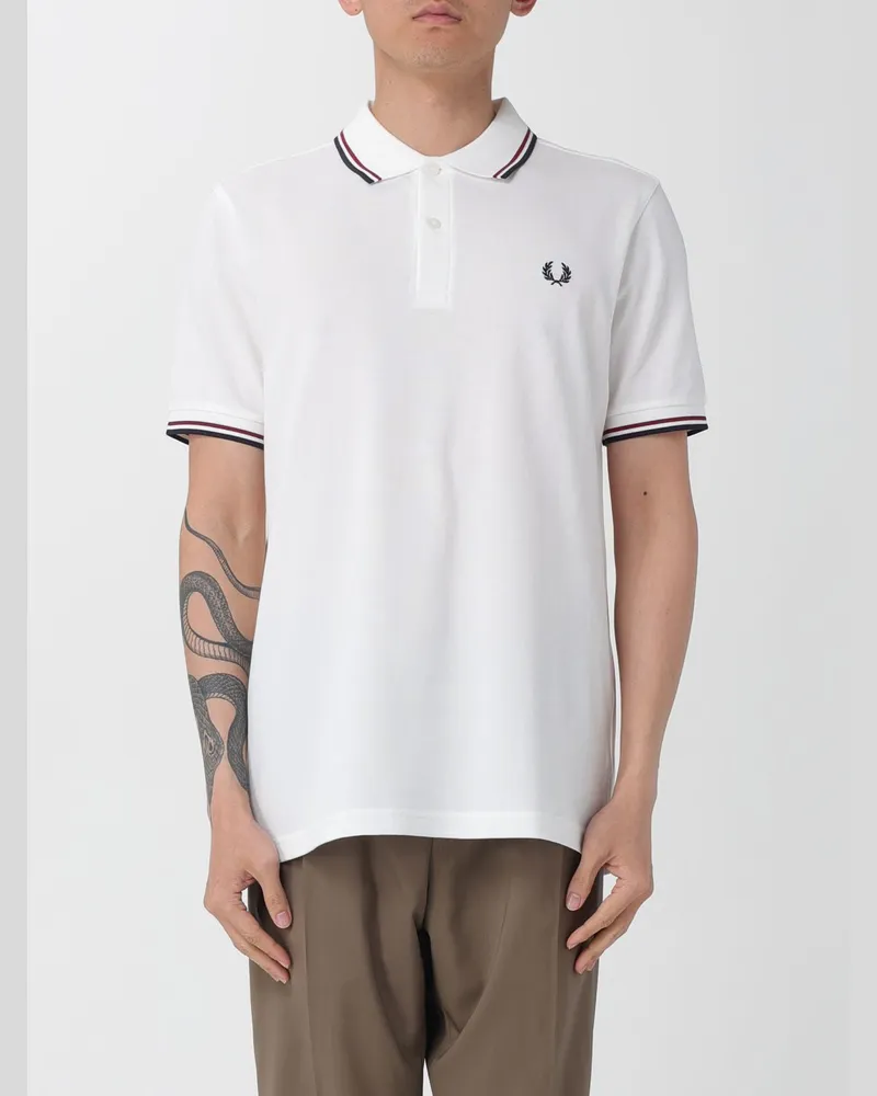 Fred Perry T-shirt herren Weiss