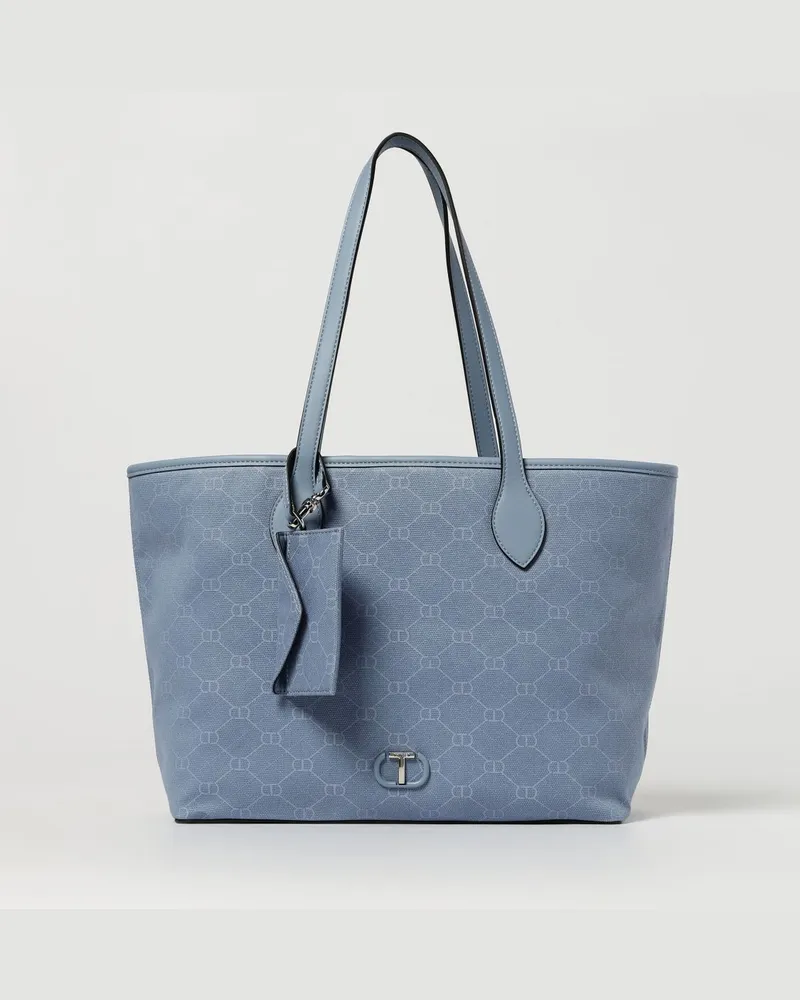 Twin-Set Schultertasche damen Blau