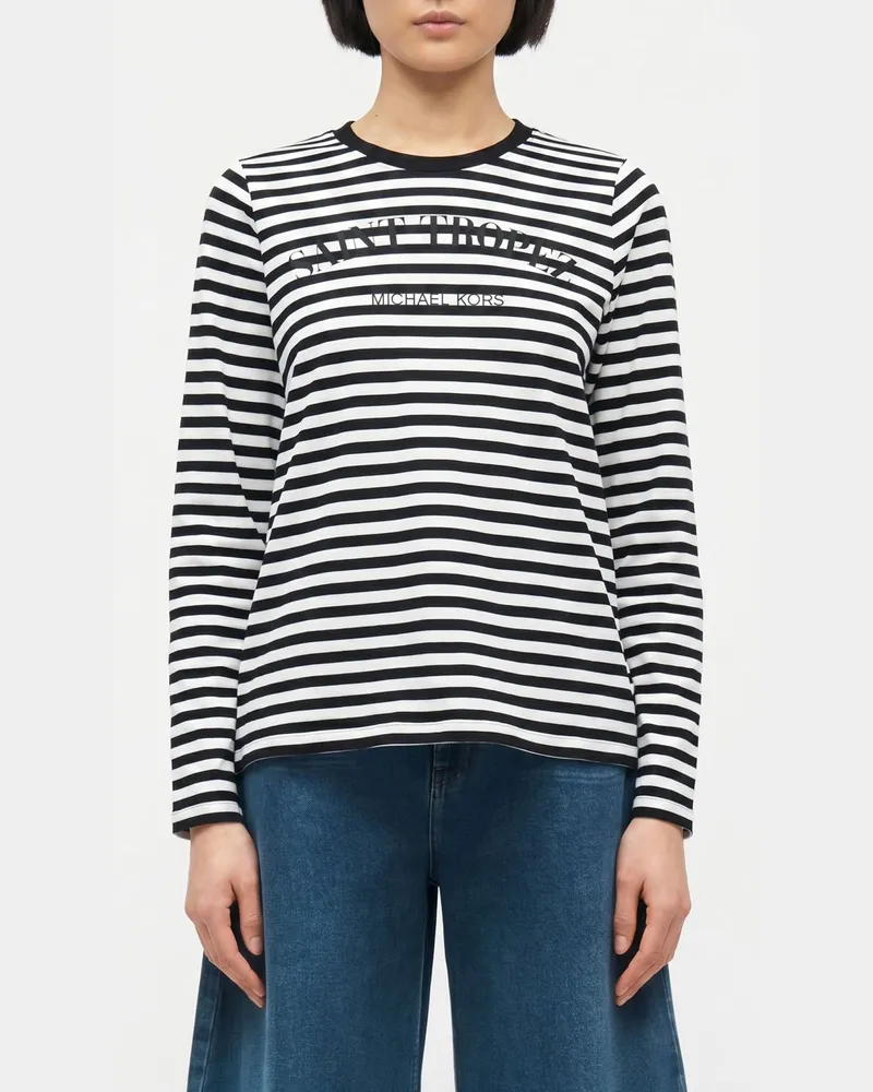 Michael Kors T-shirt damen Schwarz