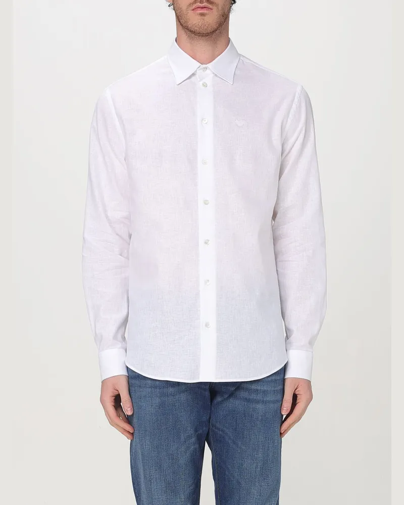 Emporio Armani Hemd herren Weiß