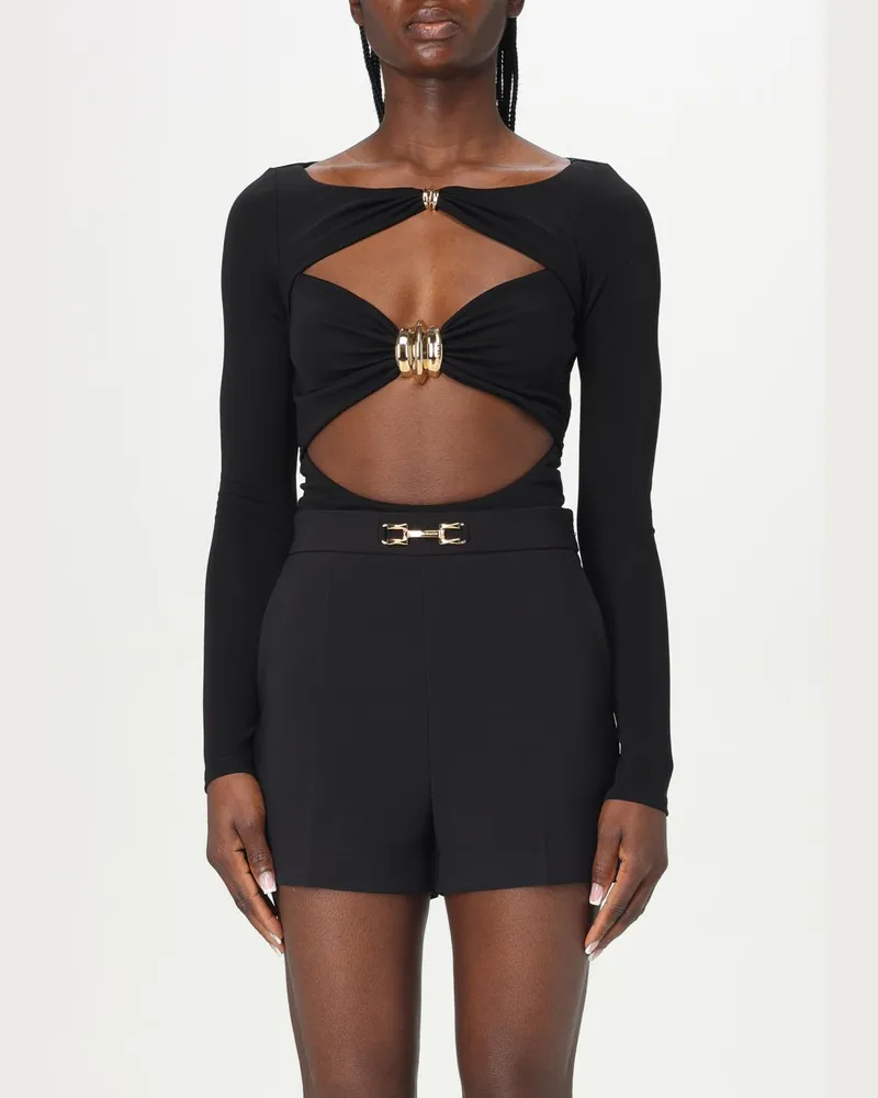 Elisabetta Franchi Body damen Schwarz