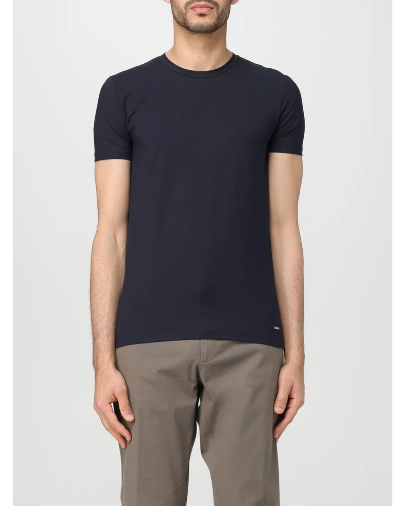 Ermenegildo Zegna T-shirt Blau