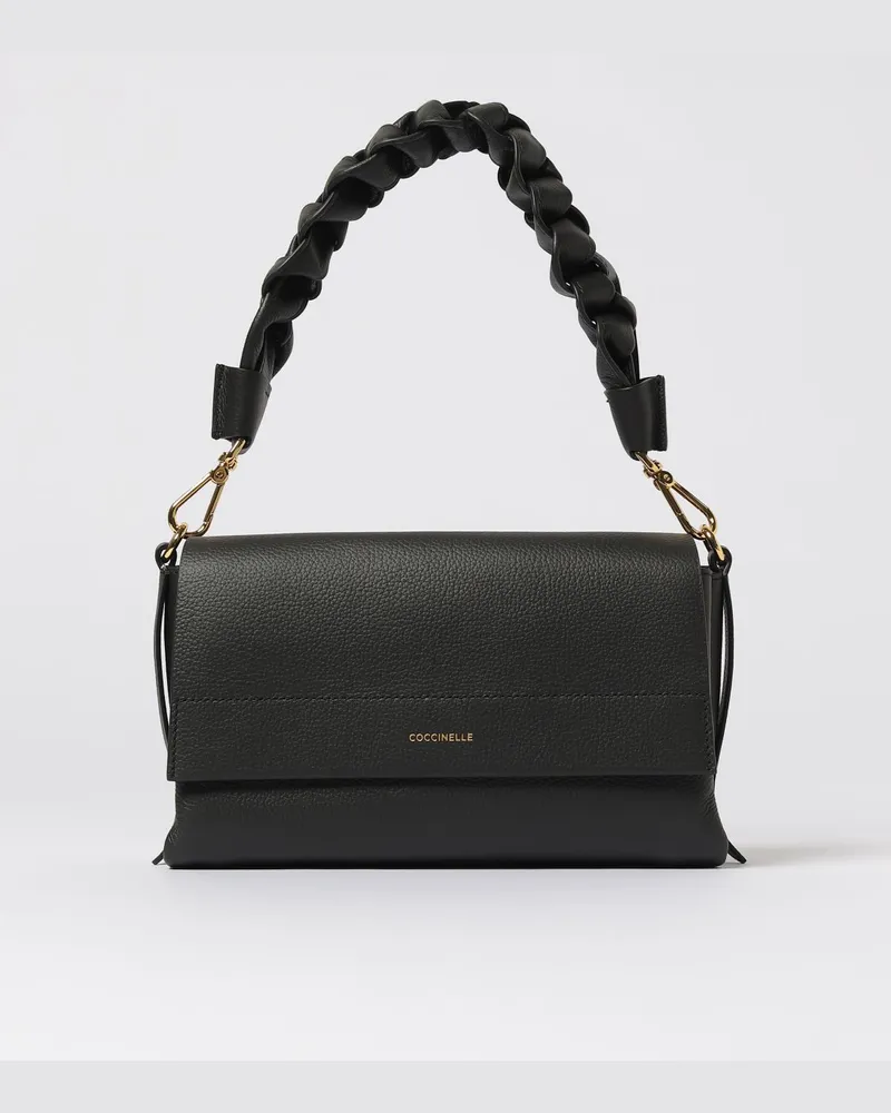 Coccinelle Schultertasche damen Schwarz