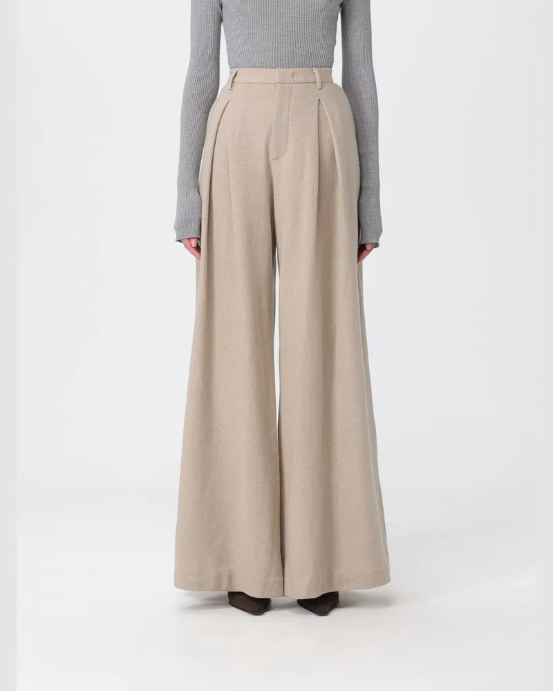 ANDAMANE Hose damen Sand