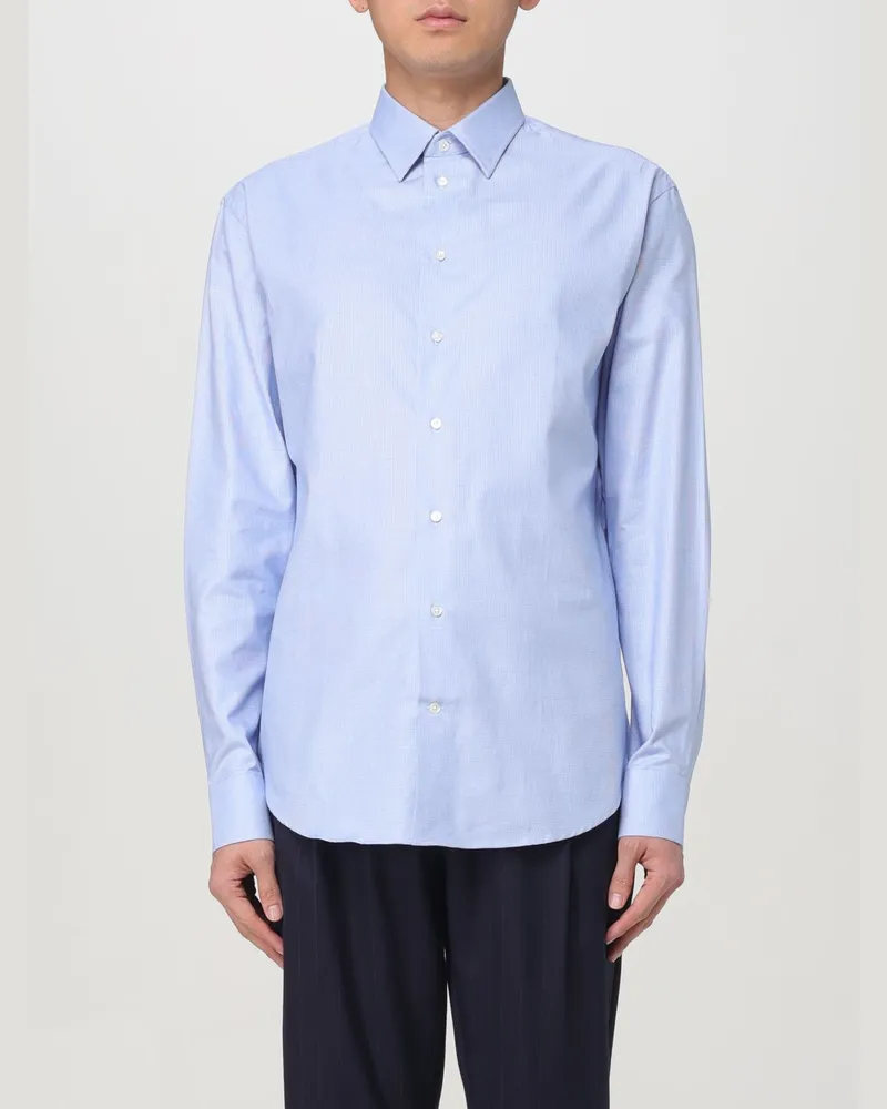 Emporio Armani Hemd herren Hellblau
