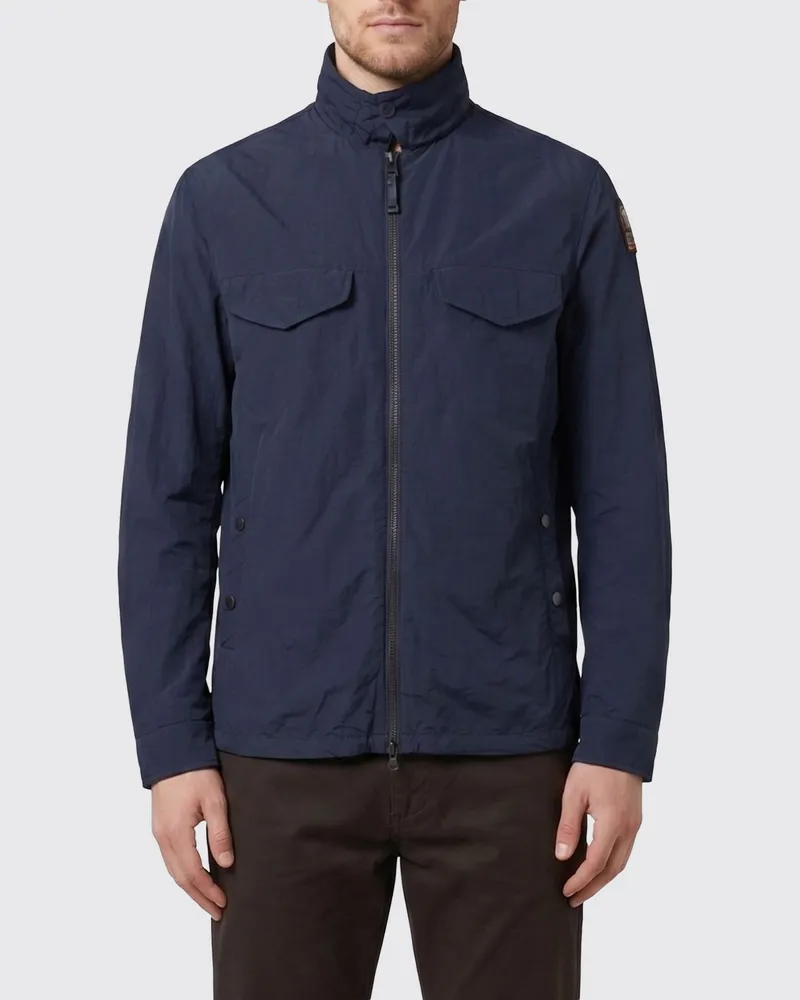 Parajumpers Jacke aus Baumwollmischung Blau