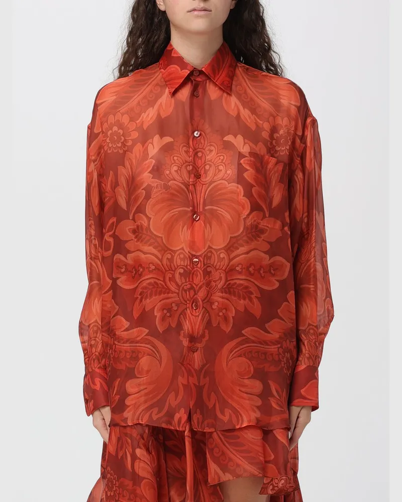 Etro Hemdbluse damen Rot