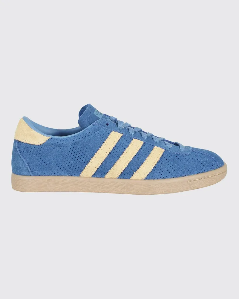 adidas Tobacco Perforierte Wildleder-Sneakers Blau