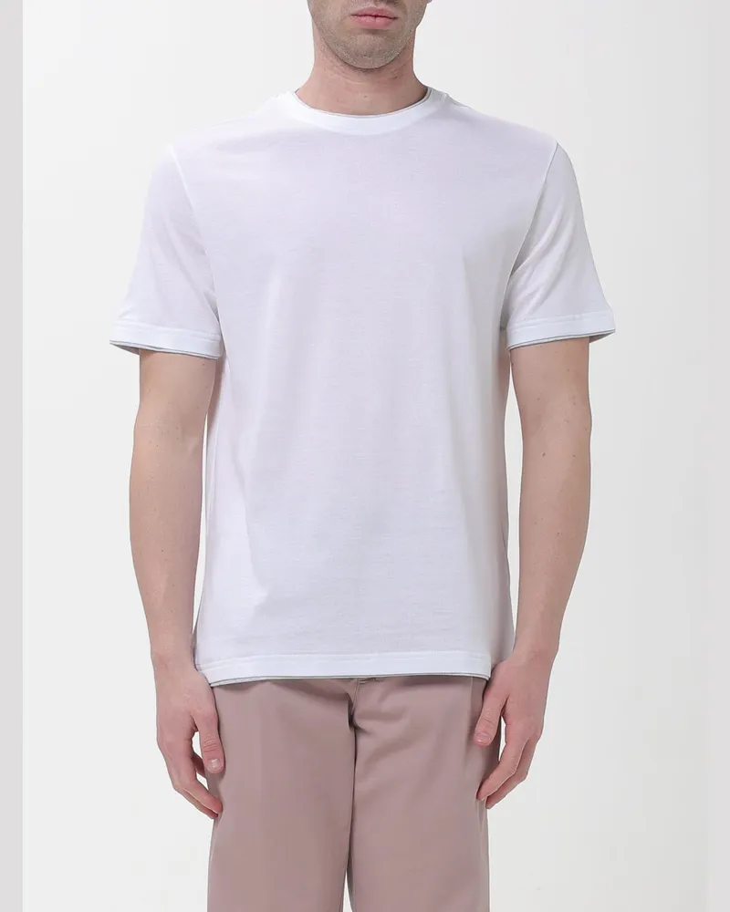 Eleventy T-shirt herren Blau