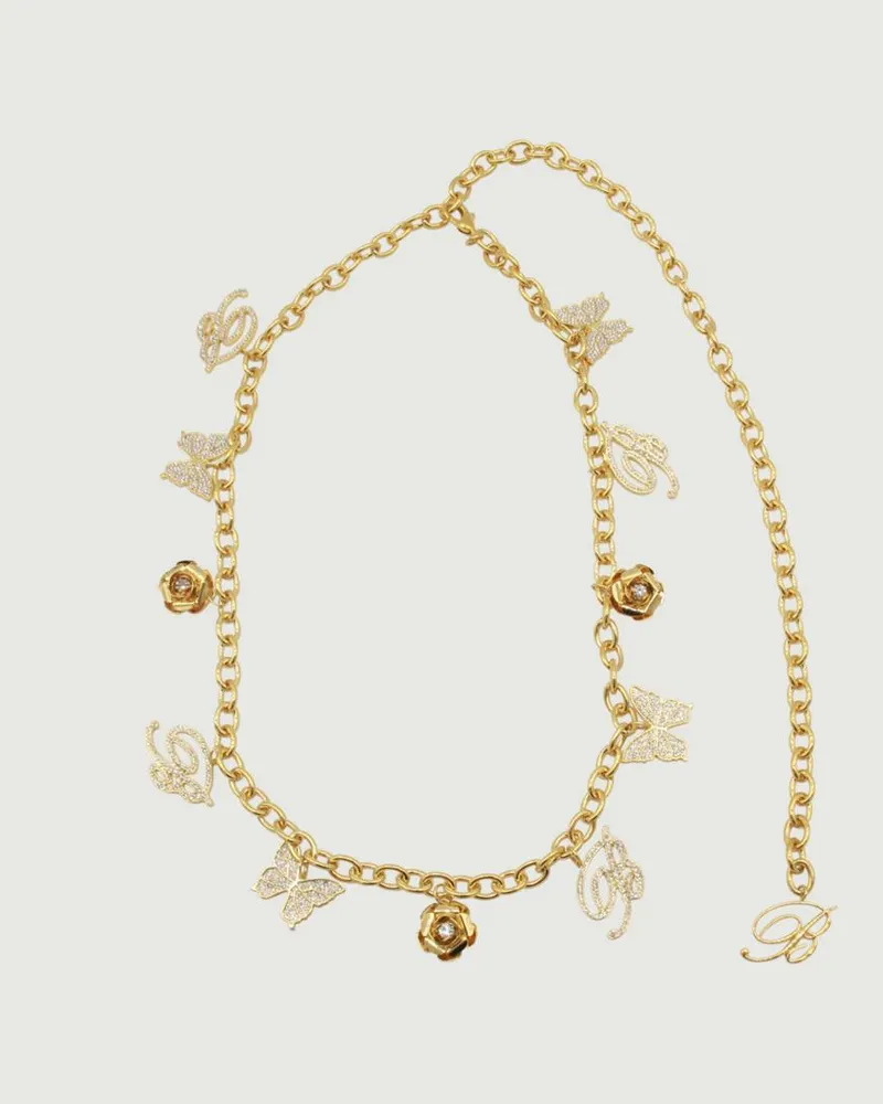 Blumarine Grtel damen Gold