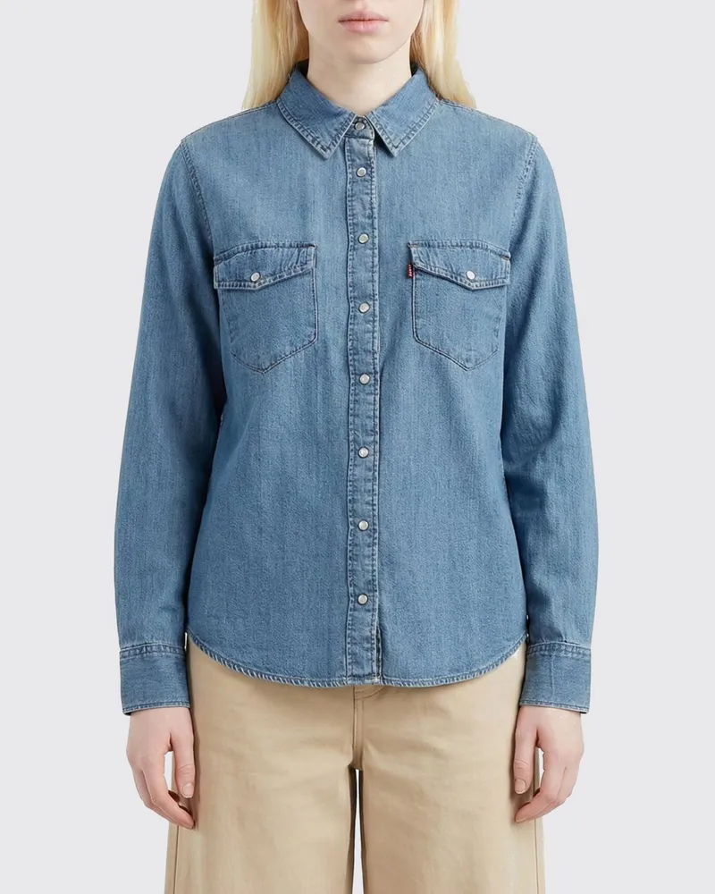 Levi's Hemdbluse damen Levi Blau