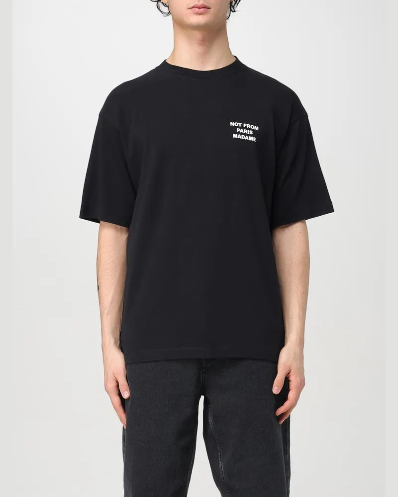 Drôle de Monsieur T-shirt herren Drole De Monsieur Schwarz