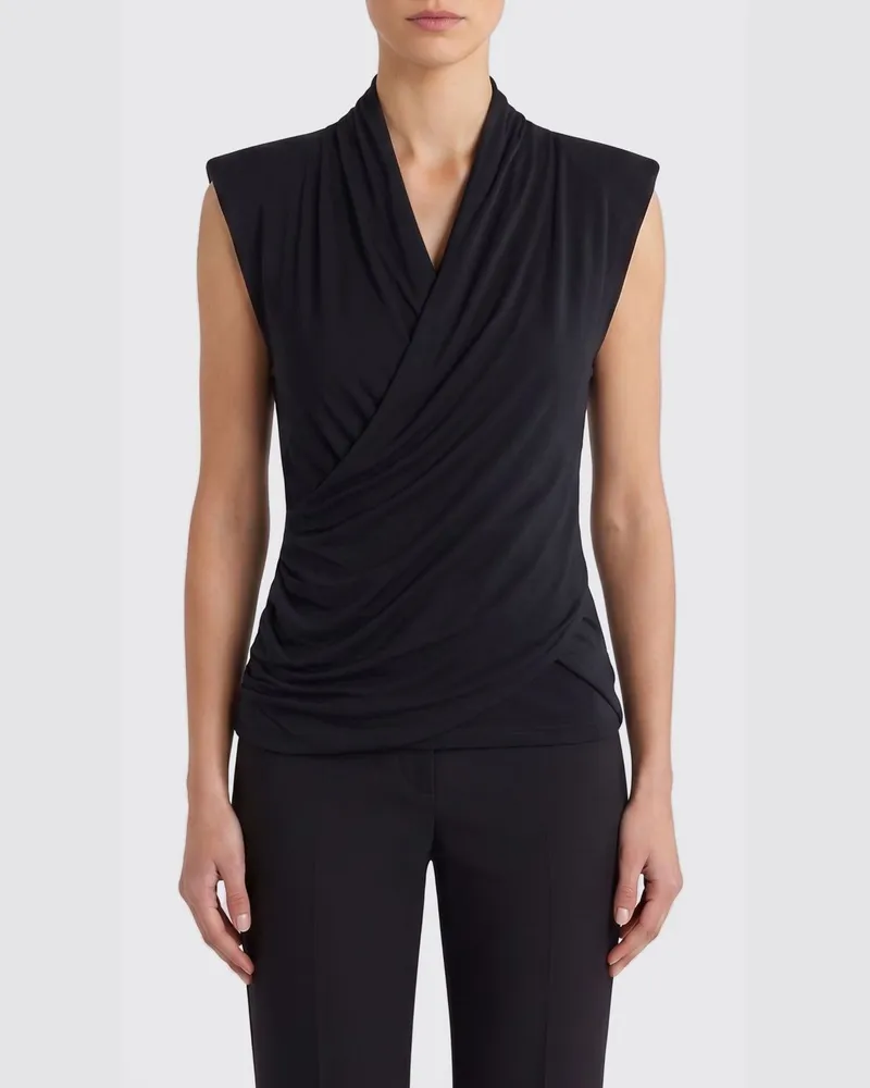 THOM KROM Top damen Schwarz