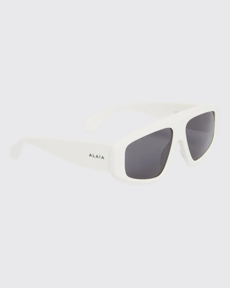 Alaïa Sonnenbrille damen Weiß
