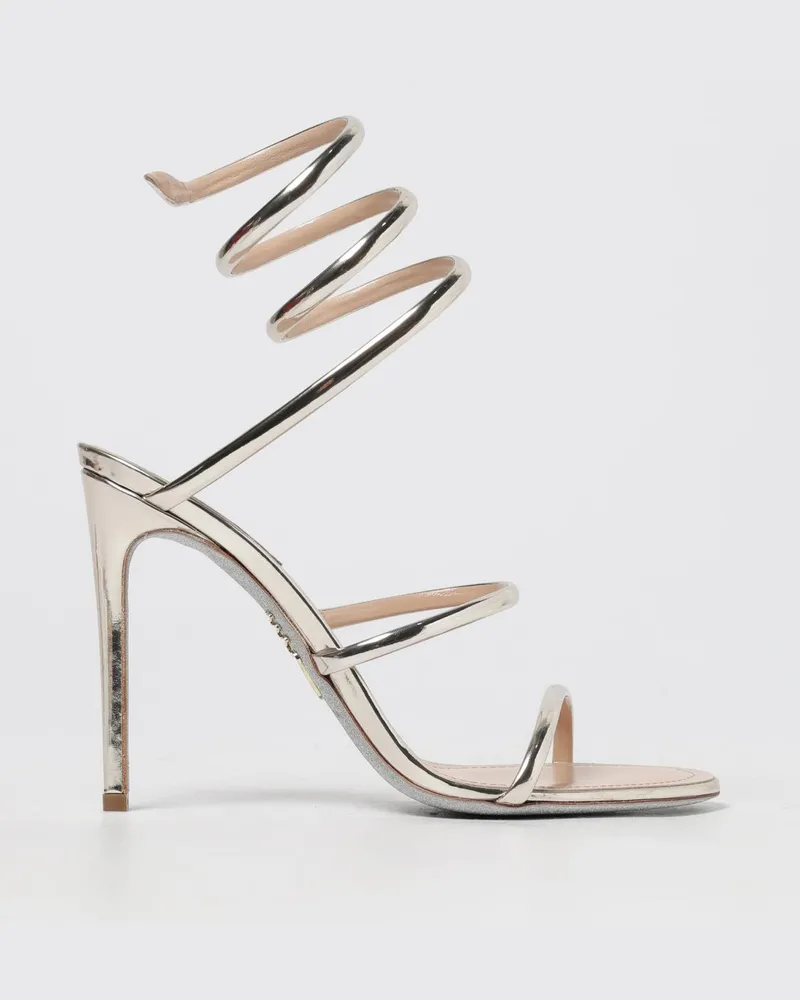 René Caovilla Schuhe damen Platinum