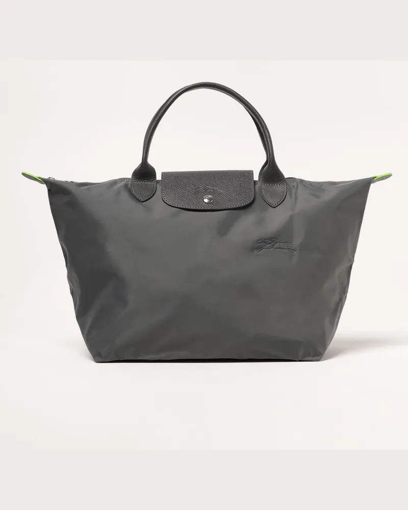 Longchamp Schultertasche damen Grau