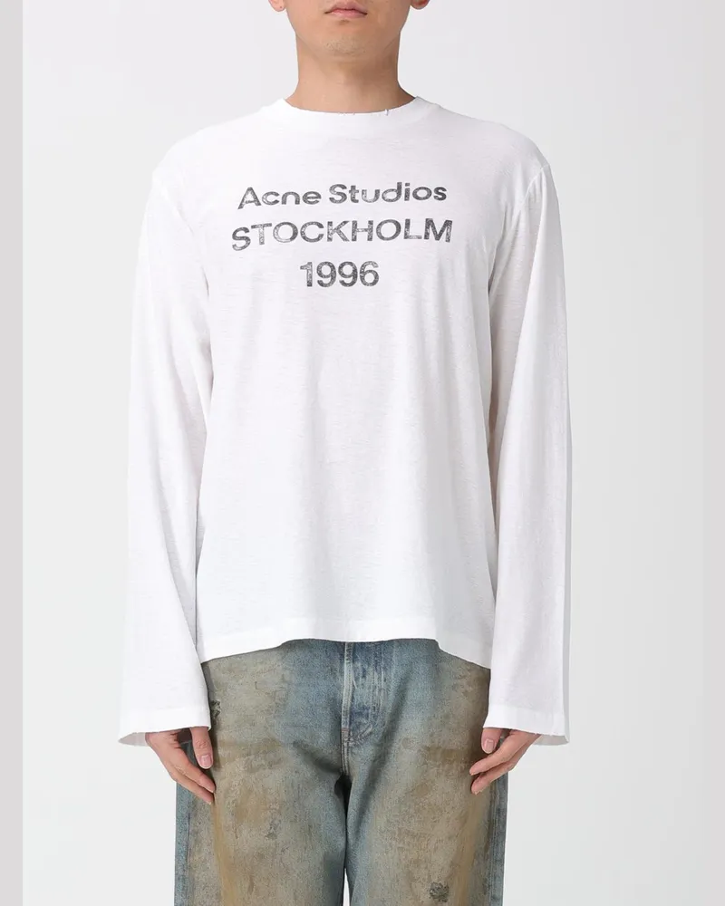 Acne Studios T-shirt herren Weiß