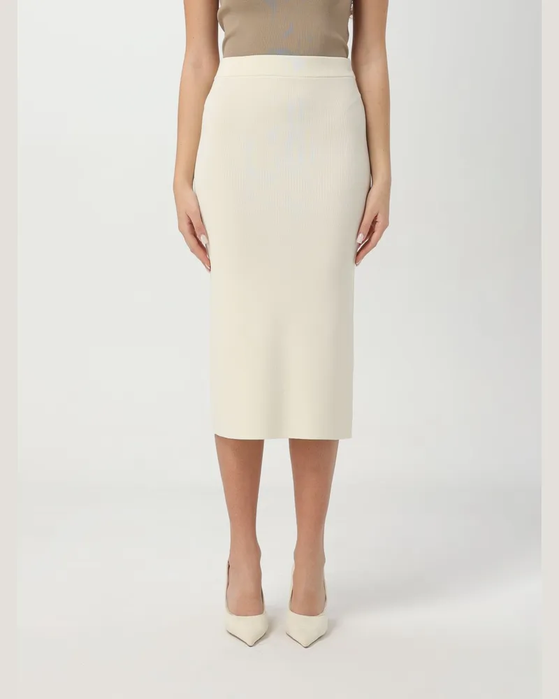 Max Mara Rock damen Weiß