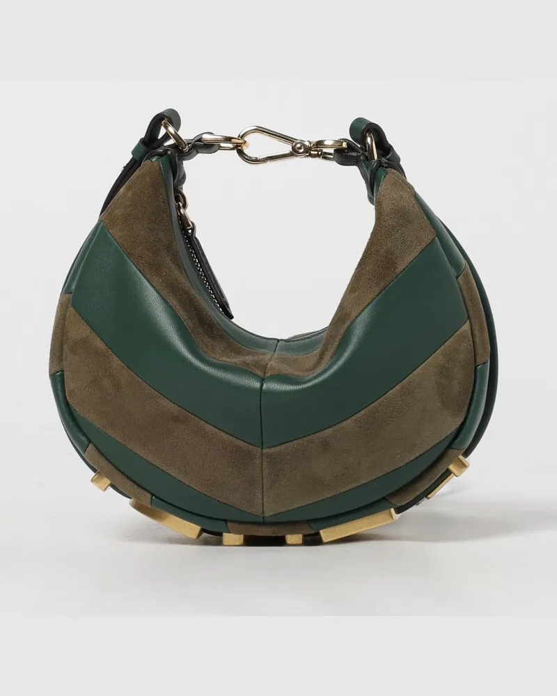 Fendi Schultertasche damen Military