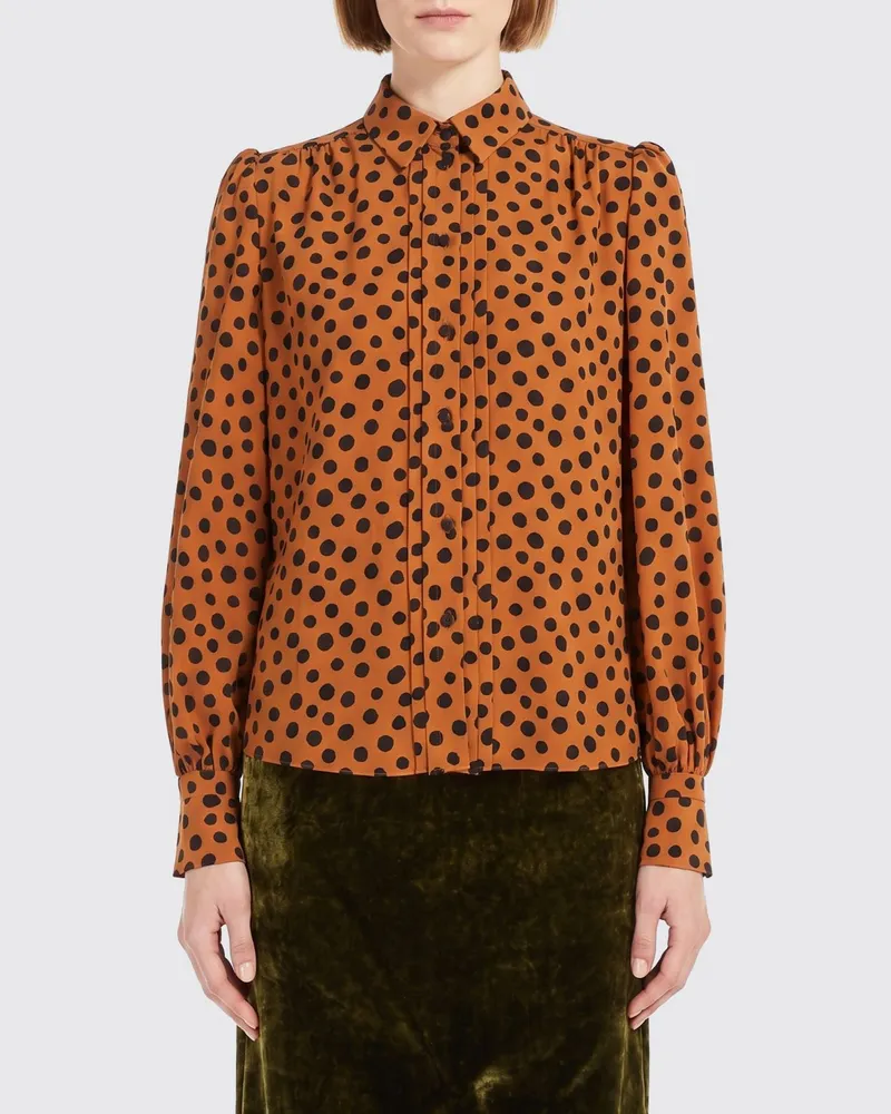 Valentino Garavani Hemdbluse damen Braun