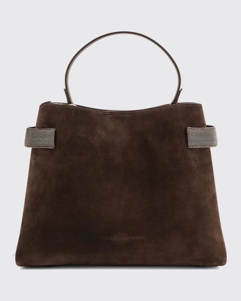 Brunello Cucinelli Schultertasche damen Schwarz