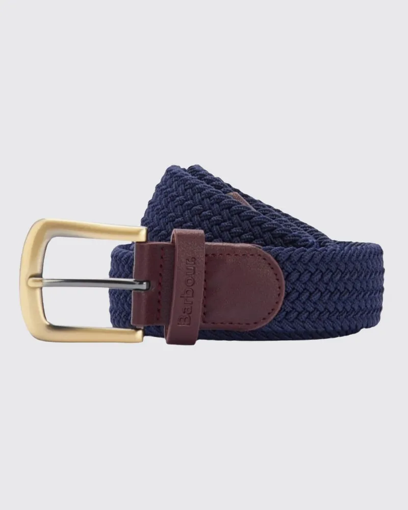 Barbour Gürtel herren Blau