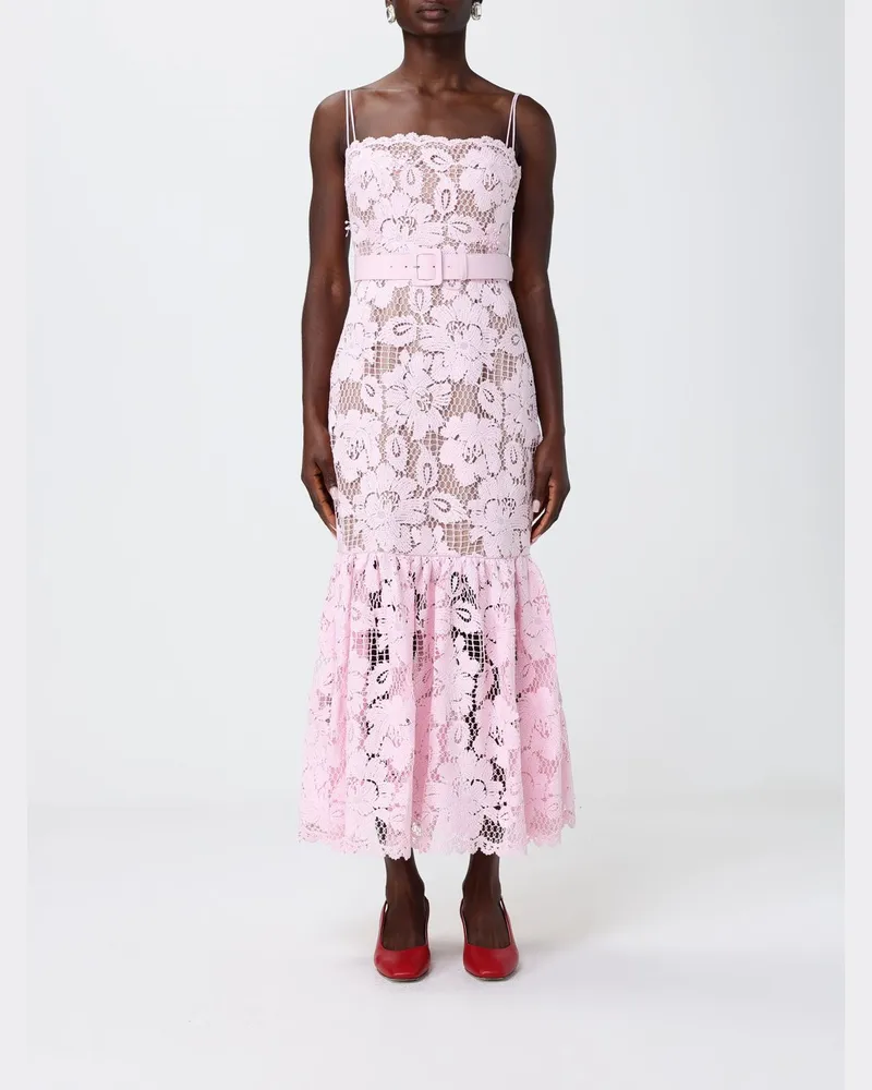 Self-Portrait Kleid damen Pink