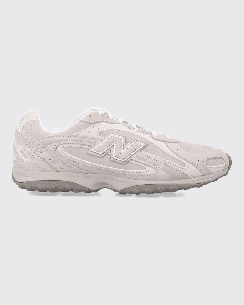 New Balance 204L Sneakers aus Veloursleder und Mesh mit Gummisohle Beige