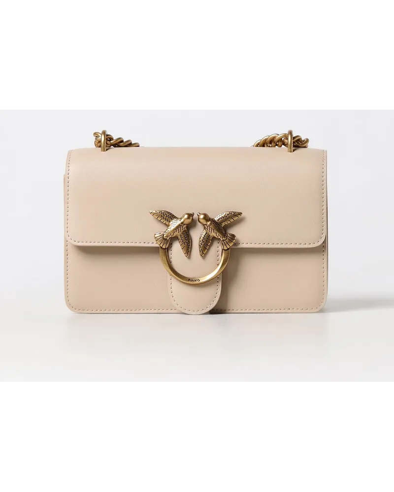 Pinko Schultertasche damen Beige