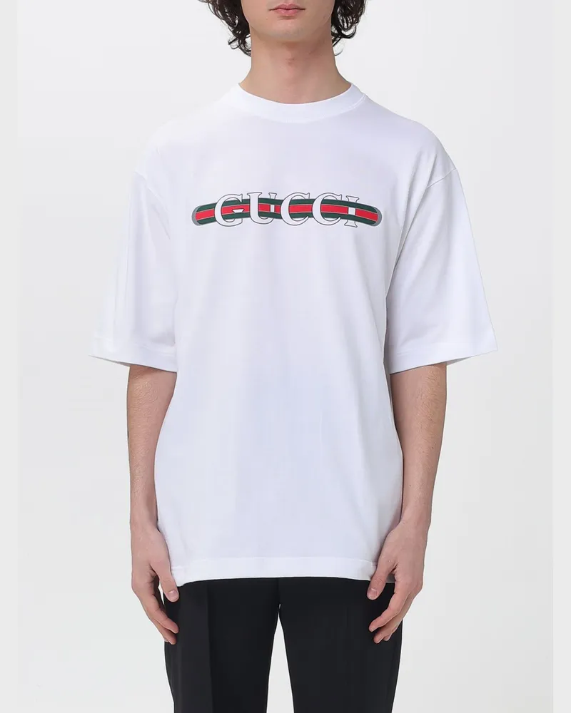 Gucci T-shirt herren Weiß