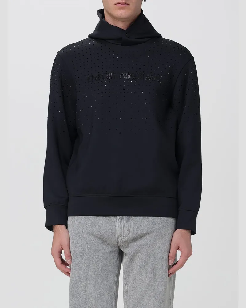 Emporio Armani Sweatshirt herren Schwarz