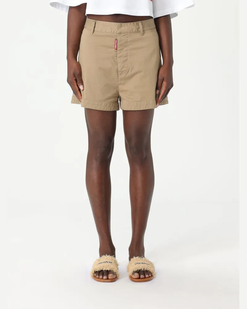 Dsquared2 Shorts damen Beige