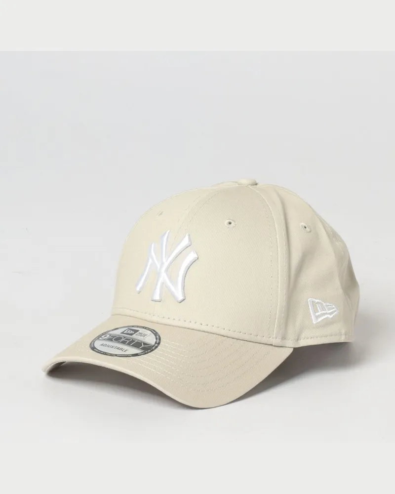 New Era 9Forty NY Yankees Baumwollkappe mit gesticktem Logo Beige