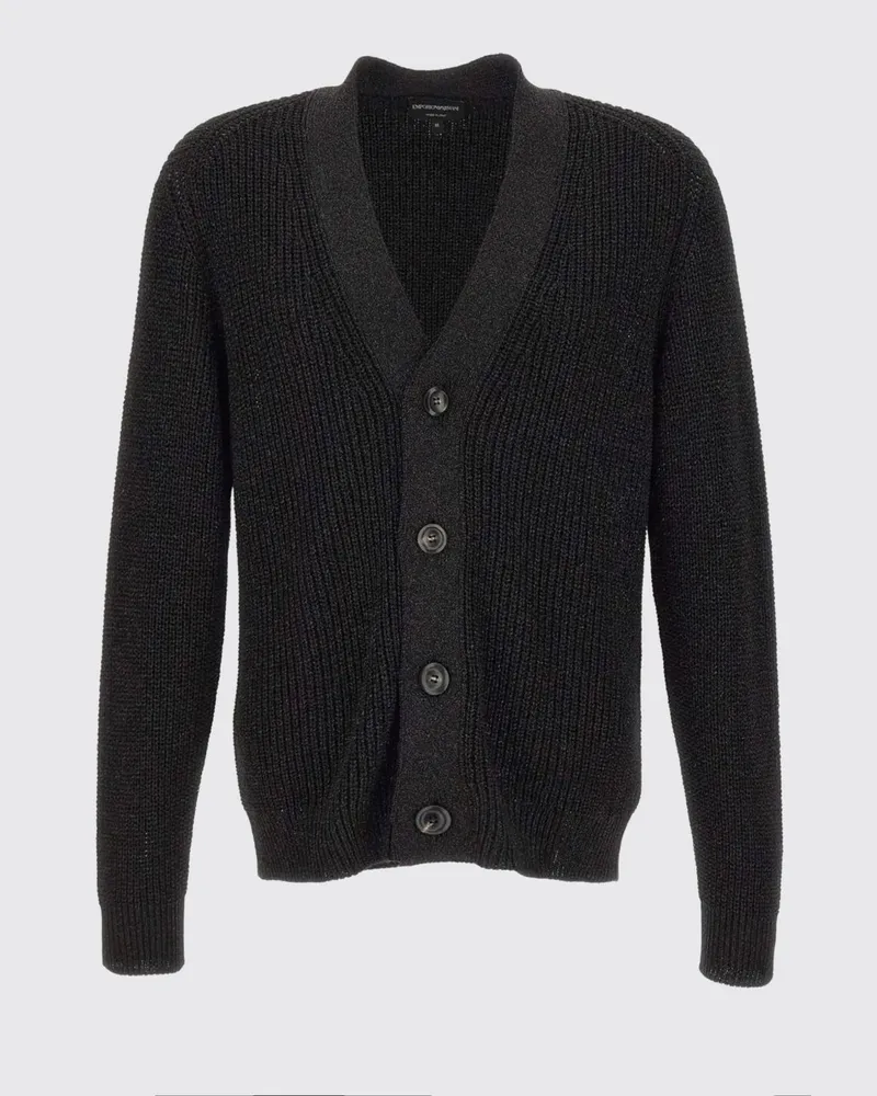 Emporio Armani Strickjacke herren Schwarz