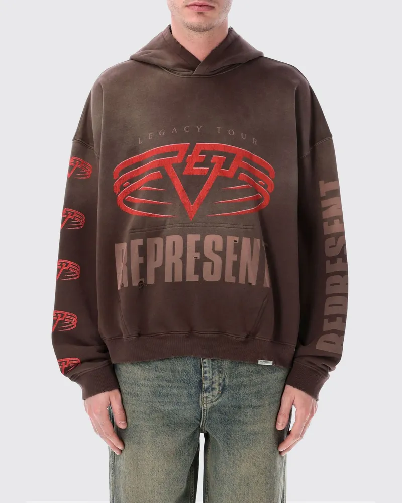 REPRESENT Sweatshirt herren Schwarz