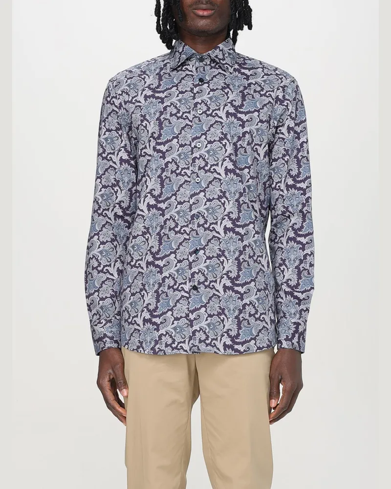 Etro Hemd herren Blau