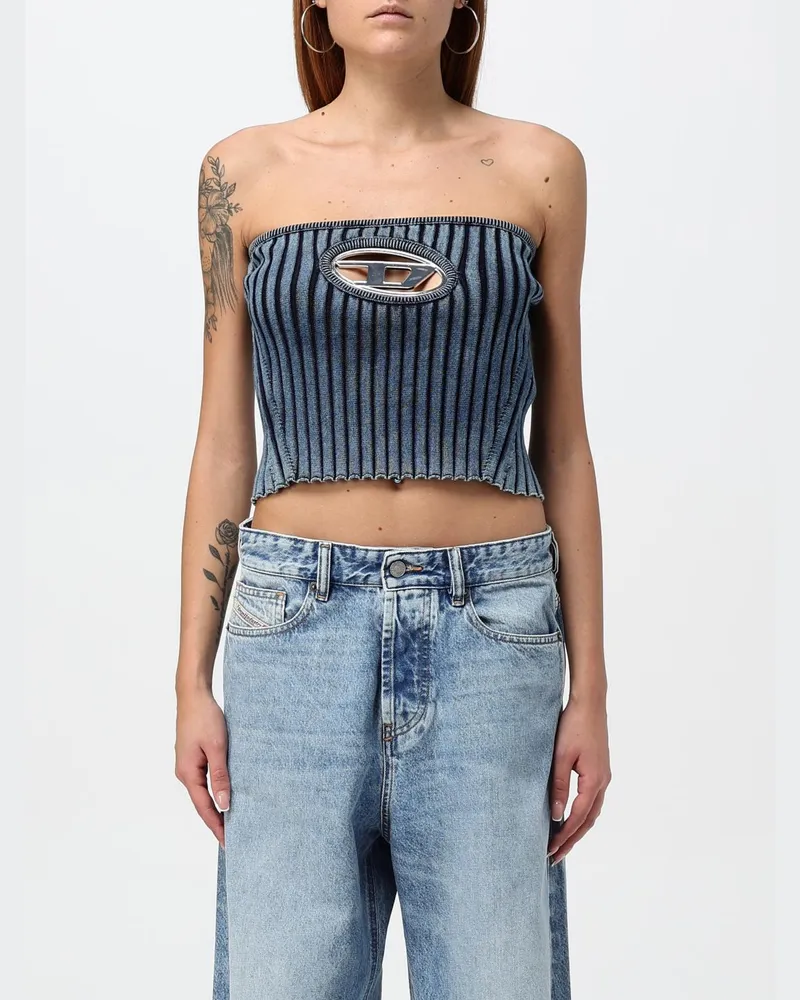 Diesel Top damen Denim