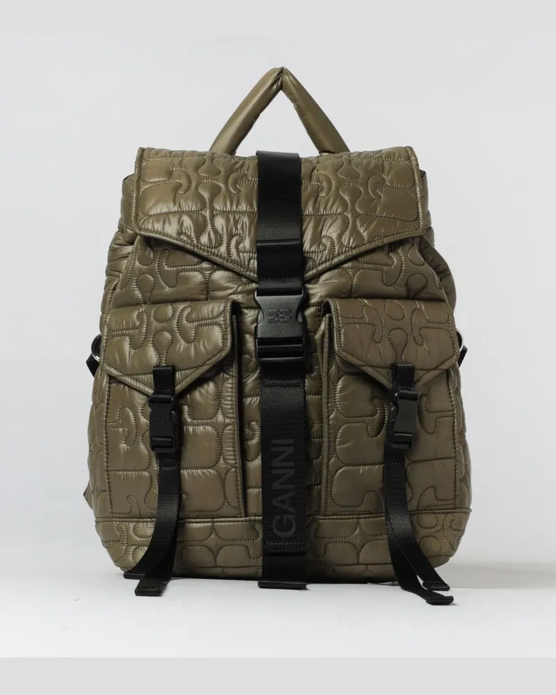 Ganni Rucksack damen Grün