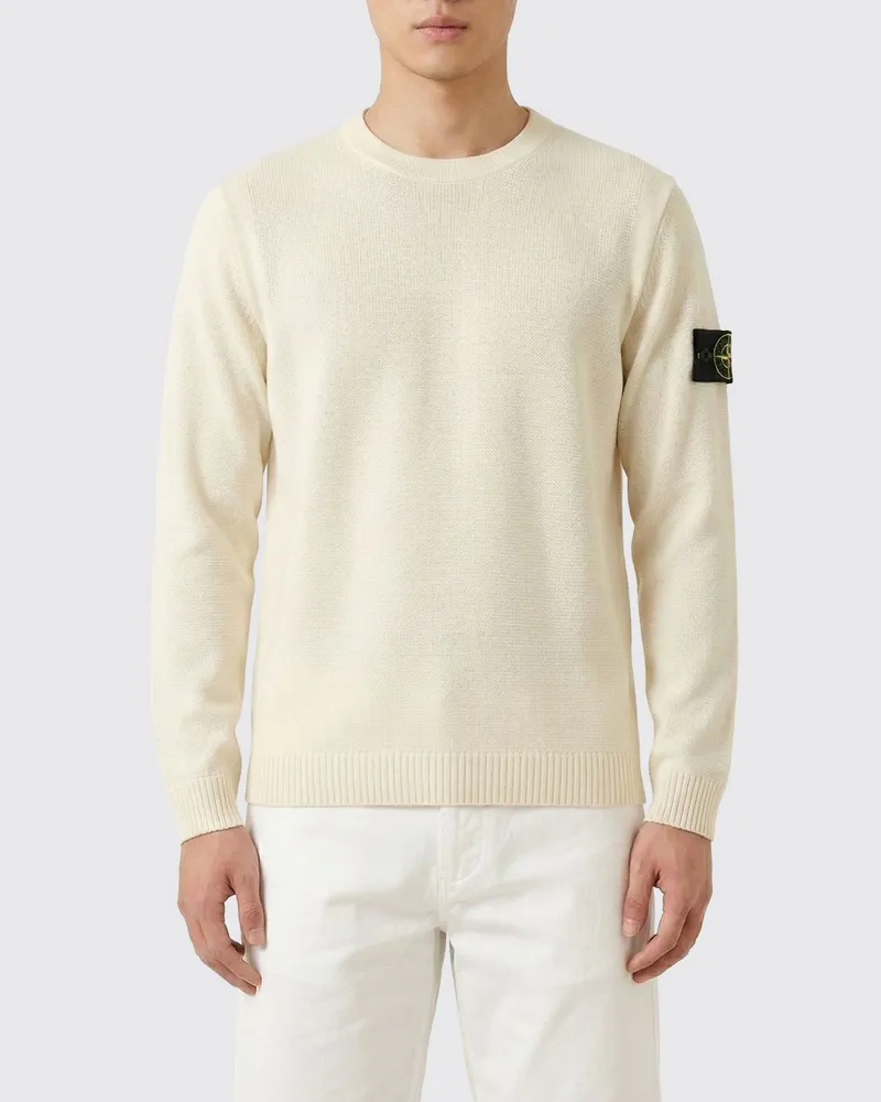 Stone Island Pullover herren Weiß