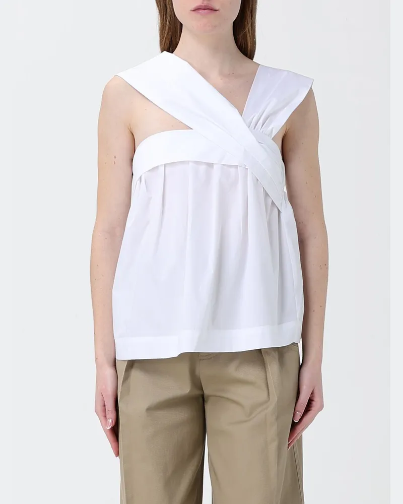 TELA Kleid damen Weiß