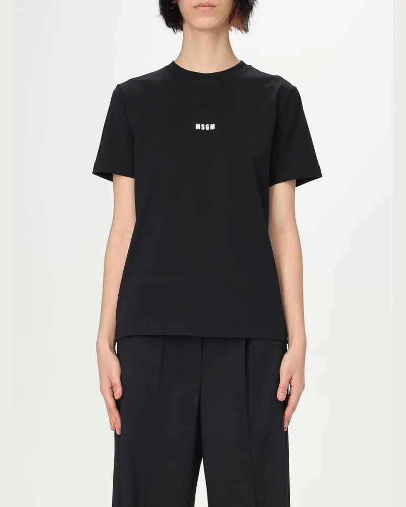 MSGM T-shirt damen Schwarz