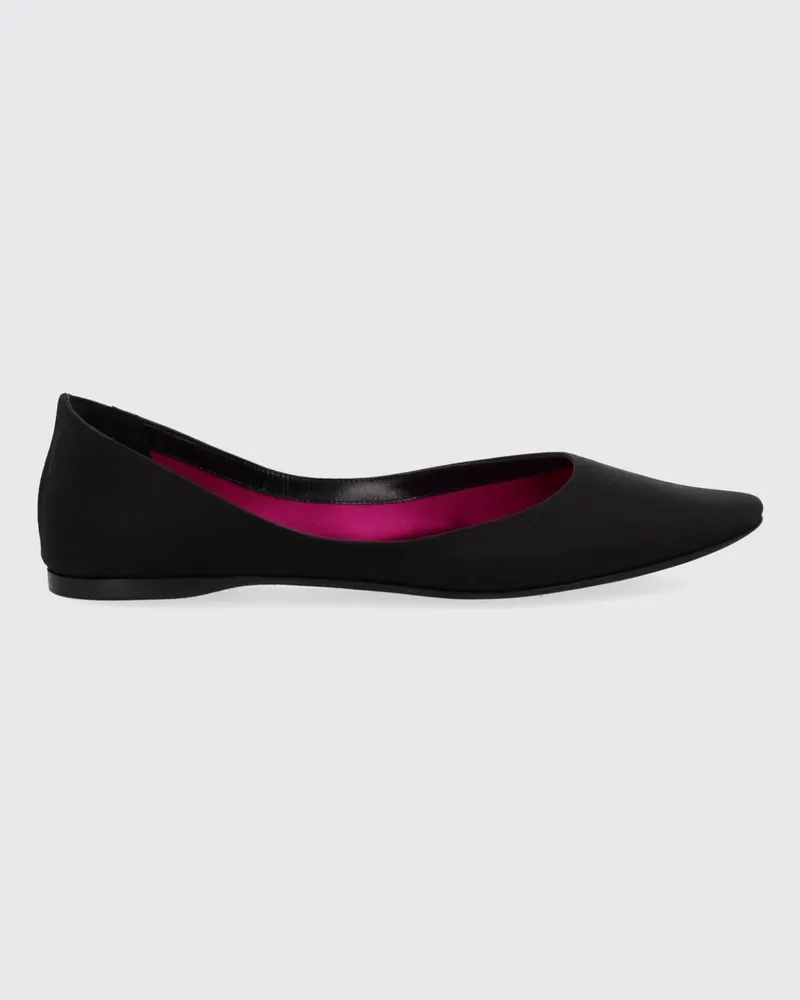 Saint Laurent Flache schuhe damen Schwarz