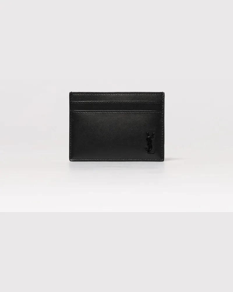 Saint Laurent Portmonnaie herren Schwarz