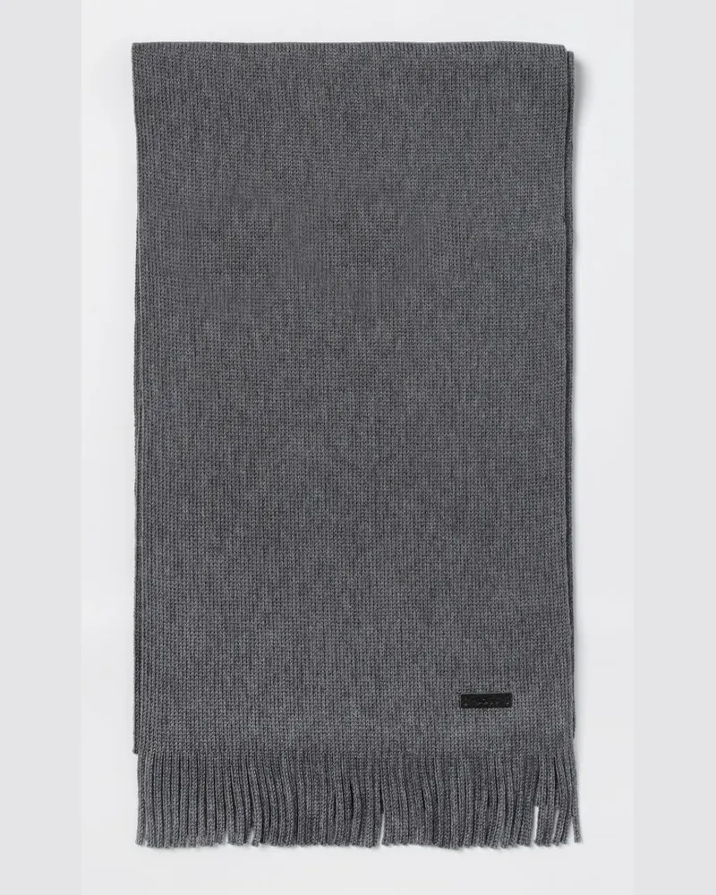HUGO BOSS Schal herren Grau