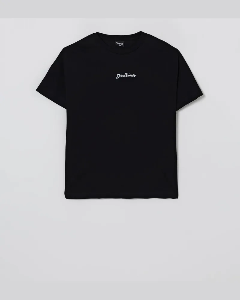 DISCLAIMER T-shirt kinder Schwarz